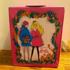 1968 The World of Barbie Doll Trunk For Barbie and her Friends Vintage